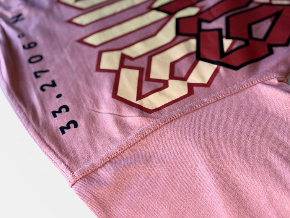 Oversized Boxy Fly Away Swer•Va Rosy Pink